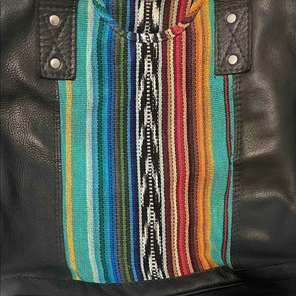 Nena & Co. Black OG CDB with Multicolor Stripes - Picture 8 of 8